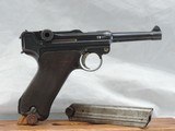 RARE, "NAVY?" RIG,  P-08, LUGER, CAL. 9MM, SER. 8189 B,  4" BARREL, DATED 1915. BEAUTIFUL SAFE QUEEN!!! - 6 of 14