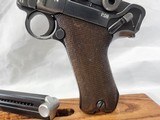 RARE MAUSER CODE 42 P-08 LUGER DATED "41" CAL, 9MM, SER 2544o. - 2 of 13