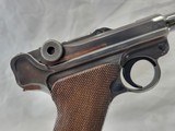 RARE MAUSER CODE 42 P-08 LUGER DATED "41" CAL, 9MM, SER 2544o. - 7 of 13