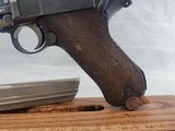 PRISTINE NAVY LUGER P.08 DWM, CAL 9MM, MFG. 1917. CAPTIAN'S LOCKER QUEEN!!!! - 2 of 17