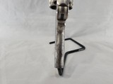 GORGEOUS NICKEL SMITH & WESSON MDL. SINGLE ACTION 2ND MODEL SPUR TRIGGER CAL. .38 SER. 4416. - 13 of 16