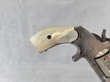 GORGEOUS NICKEL SMITH & WESSON MDL. SINGLE ACTION 2ND MODEL SPUR TRIGGER CAL. .38 SER. 4416. - 6 of 16