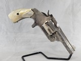 GORGEOUS NICKEL SMITH & WESSON MDL. SINGLE ACTION 2ND MODEL SPUR TRIGGER CAL. .38 SER. 4416. - 5 of 16