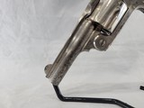 GORGEOUS NICKEL SMITH & WESSON MDL. SINGLE ACTION 2ND MODEL SPUR TRIGGER CAL. .38 SER. 4416. - 4 of 16