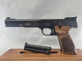 PRISTINE, SMITH & WESSON MDL. 41, CAL. 22LR. SER. UDT0163 - 2 of 16