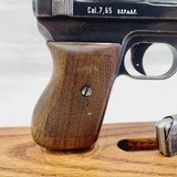 AWESOME KREIGSMARINE MAUSER MDL., 1934 CAL .32 ACP, SER  557012. WITH HOLSTER. - 9 of 18