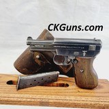 AWESOME KREIGSMARINE MAUSER MDL., 1934 CAL .32 ACP, SER  557012. WITH HOLSTER. - 1 of 18