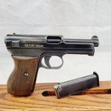 AWESOME KREIGSMARINE MAUSER MDL., 1934 CAL .32 ACP, SER  557012. WITH HOLSTER. - 6 of 18