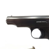 RARE, ERFURT ORTGIES PAT., CAL. .380 SER. 74876, MFG. 1921. - 7 of 17