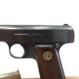 RARE, ERFURT ORTGIES PAT., CAL. .380 SER. 74876, MFG. 1921. - 8 of 17