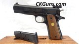 WOW, COLT MDL. GOVERNMENT MODEL, CAL. .45 ACP, MFG. 1963, SER. 293424C. - 1 of 12