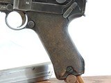 WOW!! ERFURT, LUGER P-08, CAL. .30 LUGER, 6" BARREL, SER. 2761. DATED 1918. - 4 of 13