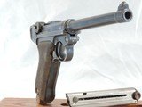 WOW!! ERFURT, LUGER P-08, CAL. .30 LUGER, 6" BARREL, SER. 2761. DATED 1918. - 9 of 13