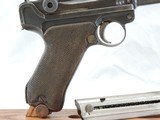 WOW!! ERFURT, LUGER P-08, CAL. .30 LUGER, 6" BARREL, SER. 2761. DATED 1918. - 8 of 13