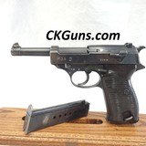 BUDGET, WALTHER P-38, (AC/41),  CAL. 9MM, SER. 625a VERY EARLY WAR VETERAN!!! - 1 of 14