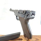 WOW, MAUSER/KREIGHOF P-08 LUGER, (CODE 42) , CAL. 9MM, SER. 675d, DATED 1940 - 10 of 14