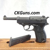 MINT, MAUSER P-38 (BYF/43), CAL 9MM, SER. 4386 a - 1 of 14