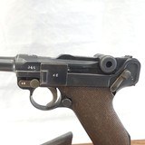 RARE DWM LUGER P-08 CAL. 9MM, SER. "346", MFG. 1921 - 3 of 12