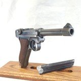 PRISTINE, MAUSER P.08, S/42 (LUGER), CAL. 9MM, SER. 6661k, MFG. 1938. - 9 of 14