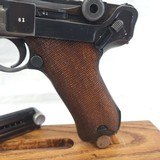 PRISTINE, MAUSER P.08, S/42 (LUGER), CAL. 9MM, SER. 6661k, MFG. 1938. - 4 of 14