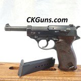 RARE MAUSER POLICE (BYF/43), P-38, ,CAL. 9MM, SER. 60*. MFG. 1943. VERY RARE!!! - 1 of 14