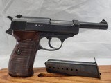 MINTY , WALTHER AC 45, CAL. 9MM, SER. 8855. VERY EARLY 