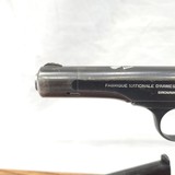 F.N. "Queen Wilhelmina" Browning Mdl. 10/22, Cal. .380 acp. Ser 39406. - 6 of 14