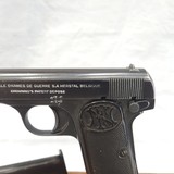 F.N. "Queen Wilhelmina" Browning Mdl. 10/22, Cal. .380 acp. Ser 39406. - 7 of 14