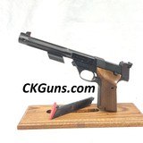 PRISTINE, HIGH STANDARD, 107 MILITARY SUPERMATIC CITATION, CAL. .22LR, SER. 2135189. ICONIC - 1 of 14