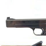 SMITH & WESSON MDL. 41, CAL. 22LR. SER. 113991. X RING BLASTER!! - 2 of 14