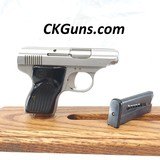 ADORABLE STERLING MDL. STAINLESS PISTOL, CAL. .22 LR, SER. E49959. - 1 of 10