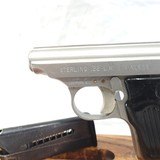 ADORABLE STERLING MDL. STAINLESS PISTOL, CAL. .22 LR, SER. E49959. - 5 of 10