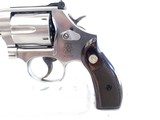 SUPER SMITH & WESSON MDL. 686-6, CAL. 357 MAG/.38 SPEC. SER. CFD1190. SATIN STAINLESS BEAUTY!! - 3 of 12
