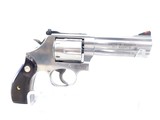 SUPER SMITH & WESSON MDL. 686-6, CAL. 357 MAG/.38 SPEC. SER. CFD1190. SATIN STAINLESS BEAUTY!! - 4 of 12