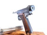 AWESOME RIG, JAPANESE NAMBU, TYPE 14 ,  CAL. 8mm, SER. 4966, (DATED 4.7)  MFG. JULY 1929. - 11 of 17