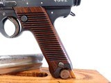 AWESOME RIG, JAPANESE NAMBU, TYPE 14 ,  CAL. 8mm, SER. 4966, (DATED 4.7)  MFG. JULY 1929. - 5 of 17