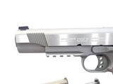 AMAZING AND RARE COLT GOVERNMENT MODEL "RAIL GUN" CAL. 45 ACP. SER. RG12394. STUNNING!!! - 7 of 13