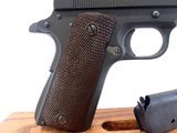 PRISTINE COLT 1911A1, CAL. .45 ACP, SER. 1152236, MFG 1943.  - 8 of 14