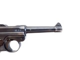 WOW, MAUSER/KREIGHOFF P-08 LUGER, (CODE 42) , CAL. 9MM, SER. 4234a, DATED 1940. HOLSTER QUEEN!!!! - 6 of 14