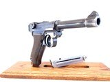 WOW, MAUSER/KREIGHOFF P-08 LUGER, (CODE 42) , CAL. 9MM, SER. 4234a, DATED 1940. HOLSTER QUEEN!!!! - 9 of 14