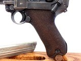BUDGET MAUSER P-08, S/42 (LUGER), CAL. 9MM, SER. 8764m, MFG. 1939. - 4 of 14