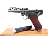 SCARCE, MAUSER LUGER "G DATE" P.08, CAL. 9MM, SER.2843 d, - 1 of 14