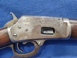 RARE, MARLIN MDL. 1889, CAL  .38-40, SER. 56812, SPECIAL ORDER ROUND 24" BARREL, MFG. 1891. VERY SHORT LIVED MODEL!! - 11 of 17