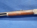 RARE, MARLIN MDL. 1889, CAL  .38-40, SER. 56812, SPECIAL ORDER ROUND 24" BARREL, MFG. 1891. VERY SHORT LIVED MODEL!! - 4 of 17