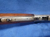RARE, MARLIN MDL. 1889, CAL  .38-40, SER. 56812, SPECIAL ORDER ROUND 24" BARREL, MFG. 1891. VERY SHORT LIVED MODEL!! - 13 of 17