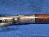 RARE, MARLIN MDL. 1889, CAL  .38-40, SER. 56812, SPECIAL ORDER ROUND 24" BARREL, MFG. 1891. VERY SHORT LIVED MODEL!! - 12 of 17