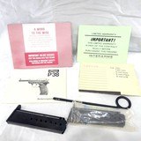 UNFIRED, WALTHER, P.38, CAL. 9MM, SER. 437015, MFG. ULM , GERMANY 1982. - 14 of 15