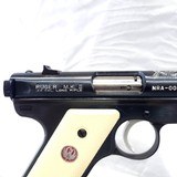 AWESOME, BILL RUGER NRA COMMORATIVE, MK II, CAL. 22 LR, SER. # NRA 00209.  - 9 of 16