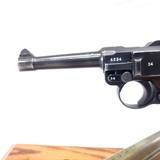 WOW, MAUSER, P.08 LUGER, (CODE 42) , CAL. 9MM, SER. 4234a, DATED 1940. - 2 of 14