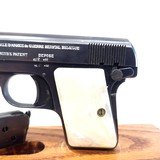 PRISTINE BROWNING , MDL.  1906, CAL. .25 ACP. SER. 1054662, MFG. BELGIUM 1955. - 4 of 13